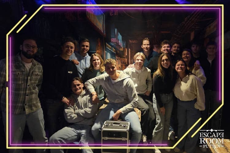 Team HV en TM bij de Escaperoom in Putten